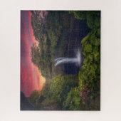 Waterval | Rainbow-Herfsten, Hilo, Hawaii Legpuzzel (Verticaal)