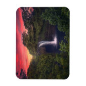 Waterval | Rainbow-Herfsten, Hilo, Hawaii Magneet (Verticaal)