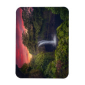 Waterval | Rainbow-Herfsten, Hilo, Hawaii Magneet (Verticaal)