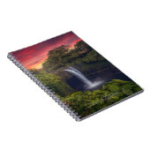 Waterval | Rainbow-Herfsten, Hilo, Hawaii Notitieboek (Rechterzijde)