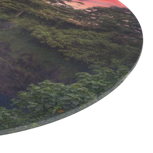 Waterval | Rainbow-Herfsten, Hilo, Hawaii Snijplank (Hoek)