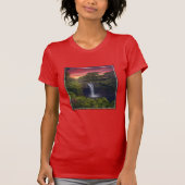 Waterval | Rainbow-Herfsten, Hilo, Hawaii T-shirt (Voorkant)