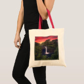 Waterval | Rainbow-Herfsten, Hilo, Hawaii Tote Bag (Voorkant (product))
