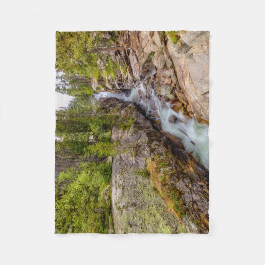 Waterval & riviercascade fleece deken (Voorkant)
