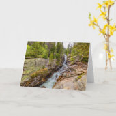 Waterval & riviercascade kaart (Gele Bloem)