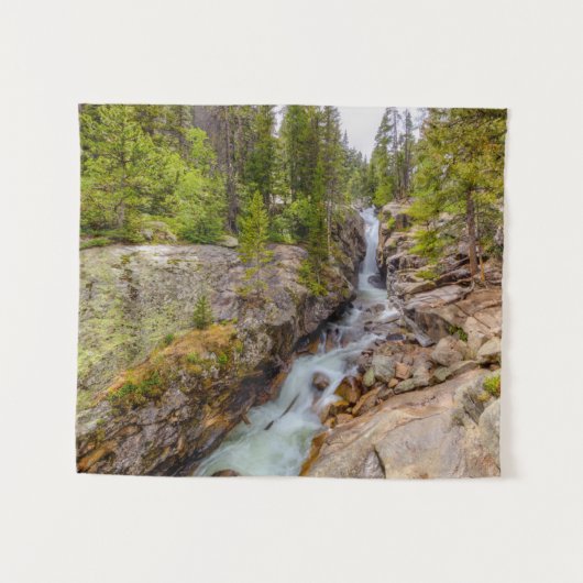 Waterval & riviercascade wandkleed (Voorkant (horizontaal))