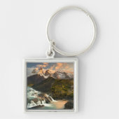 Waterval | Salto Grade Waterfall Patagonia Chili Sleutelhanger (Voorkant)