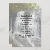 Waterval Schilderen Natuur Art Party Kaart (Voorkant / Achterkant)