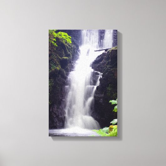 Waterval, Schotland Canvas print (Voorkant)