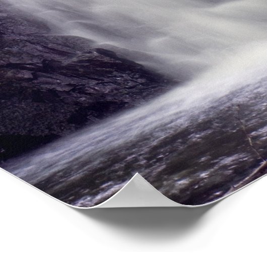 Waterval, Schotland Poster (Hoek)