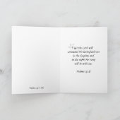 Waterval Schrift Christelijk Denken aan U Kaart (Binnen)