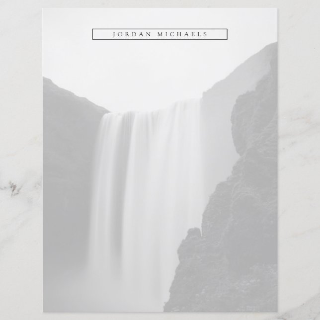 Waterval | Skogafoss Waterfall, IJsland (Voorkant)