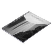 Waterval | Skogafoss Waterfall, IJsland Notitieboek (Linkerzijde)