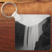 Waterval | Skogafoss Waterfall, IJsland Sleutelhanger (Voorkant)