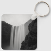 Waterval | Skogafoss Waterfall, IJsland Sleutelhanger (Achterkant)