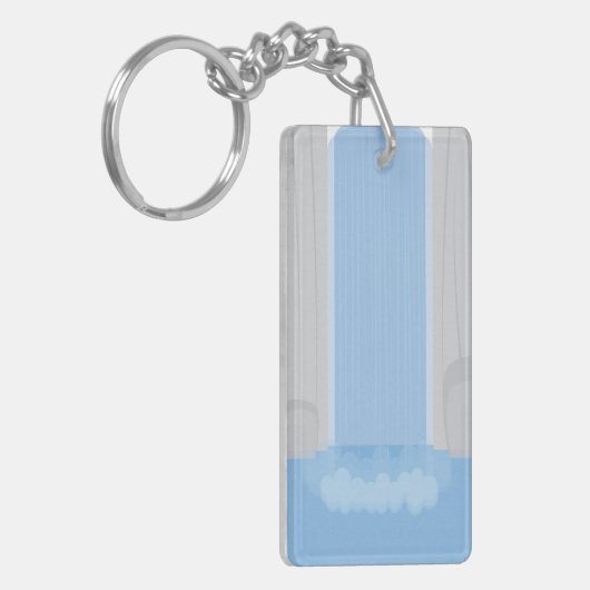 Waterval Sleutelhanger (Voorkant Links)