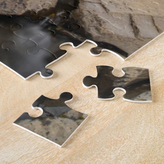 Waterval | Svartifoss Waterfall, IJsland Legpuzzel (Zijkant)