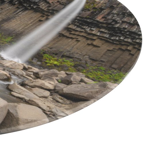 Waterval | Svartifoss Waterfall, IJsland Snijplank (Hoek)