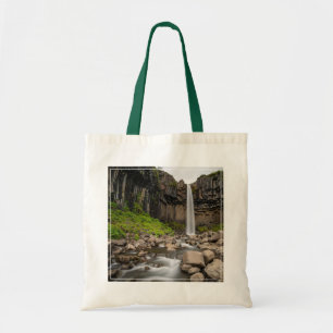 Waterval   Svartifoss Waterfall, IJsland Tote Bag