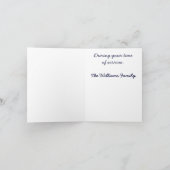 Waterval Sympathy Wenskaart Kaart (Binnen)