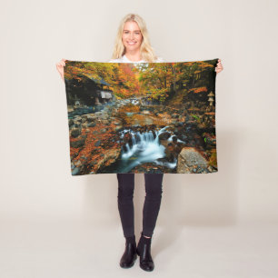 Waterval Takaragawa Onsen Osenkaku, Japan Fleece Deken