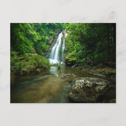 Waterval | Tamnung Waterfall, Phuket Thailand Briefkaart (Voorkant)