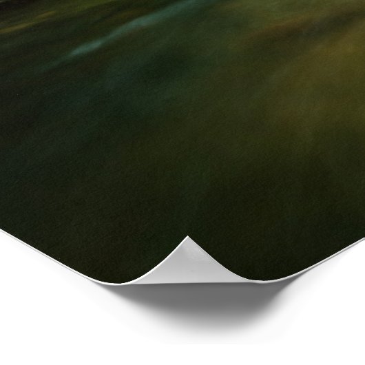 Waterval | Tamnung Waterfall, Phuket Thailand Poster (Hoek)