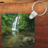 Waterval | Tamnung Waterfall, Phuket Thailand Sleutelhanger (Achterkant)