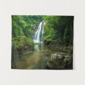 Waterval | Tamnung Waterfall, Phuket Thailand Wandkleed (Voorkant (horizontaal))