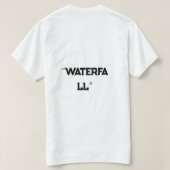 “Waterval”Tdising  T-shirt (Design achterkant)