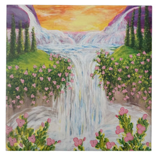 Waterval Tegeltje