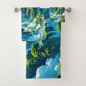 Waterval Tree Kingdom Dream Bad Handdoek (Insitu)