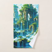 Waterval Tree Kingdom Dream Bad Handdoek (Handdoek)