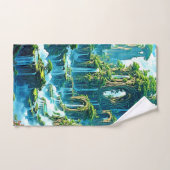 Waterval Tree Kingdom Dream Bad Handdoek (Handdoek)