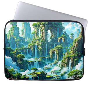 Waterval Tree Kingdom Dream Laptop Sleeve
