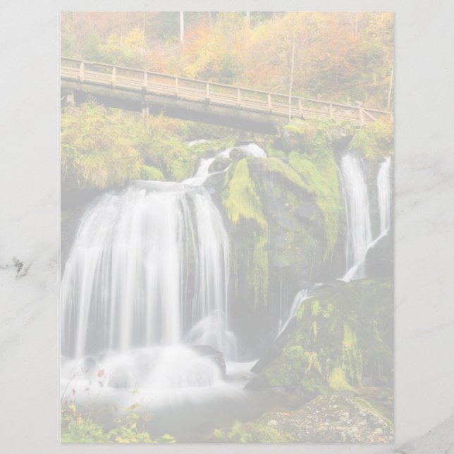 Waterval | Triberg Waterfall, Duitsland (Voorkant)
