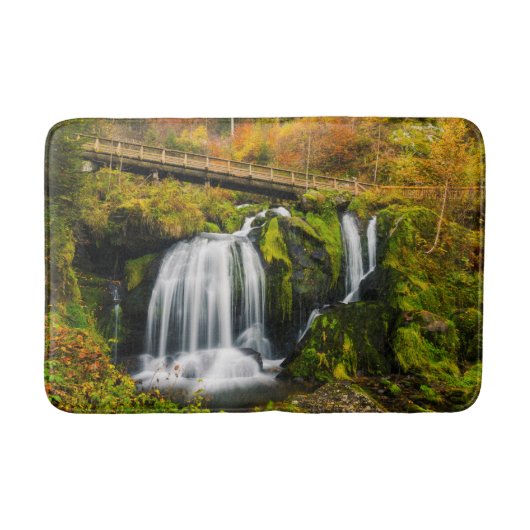 Waterval | Triberg Waterfall, Duitsland Badmat (Voorkant)