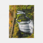 Waterval | Triberg Waterfall, Duitsland Fleece Deken (Voorkant)