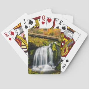 Waterval Triberg Waterfall, Duitsland Pokerkaarten