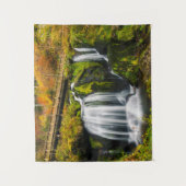 Waterval | Triberg Waterfall, Duitsland Wandkleed (Voorkant)