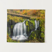 Waterval | Triberg Waterfall, Duitsland Wandkleed (Voorkant (horizontaal))