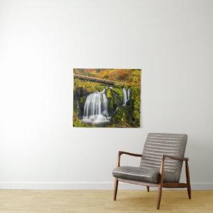 Waterval   Triberg Waterfall, Duitsland Wandkleed