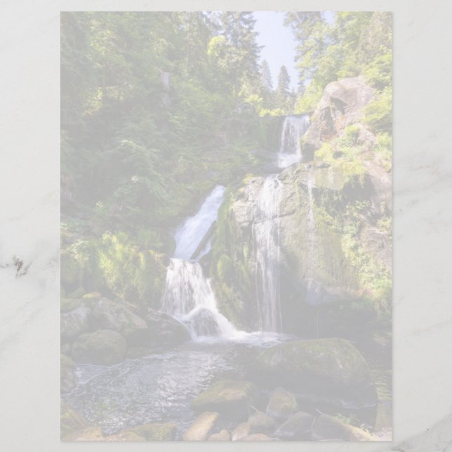 Waterval | Triberger Wasserfälle, Duitsland (Voorkant)