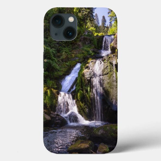 Waterval | Triberger Wasserfälle, Duitsland Case-Mate iPhone Case (Achterkant)