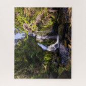 Waterval | Triberger Wasserfälle, Duitsland Legpuzzel (Verticaal)