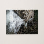 Waterval tussen rotsen puzzel legpuzzel (Horizontaal)
