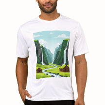 Waterval uitzicht