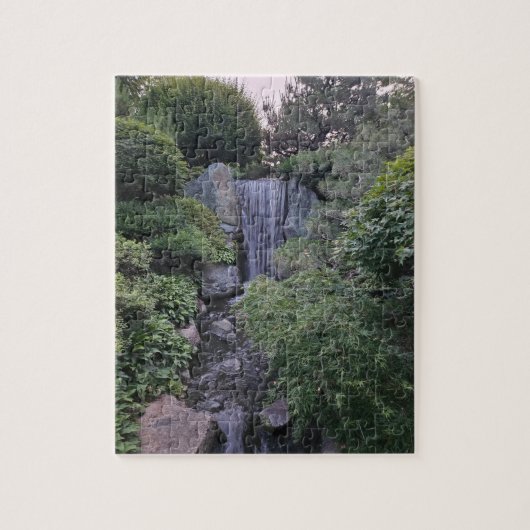Waterval van de botanische tuin van St. Louis Legpuzzel (Verticaal)