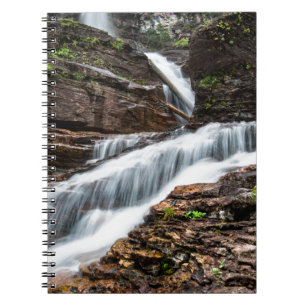 waterval van de Cascading Mountain Notitieboek