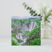 Waterval van de meren van Plitvice (Staand voorkant)